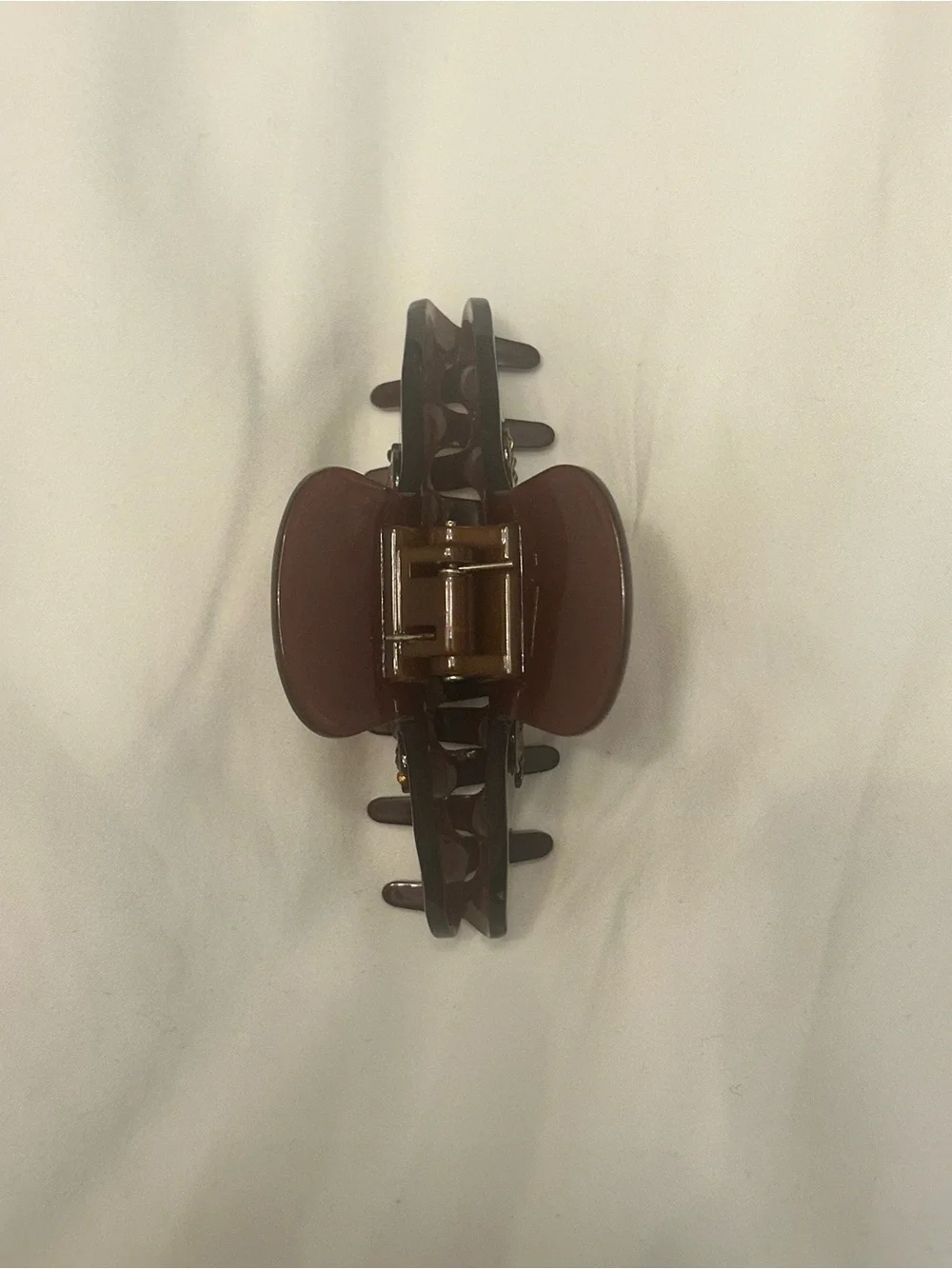 Skims Brown Claw Clip